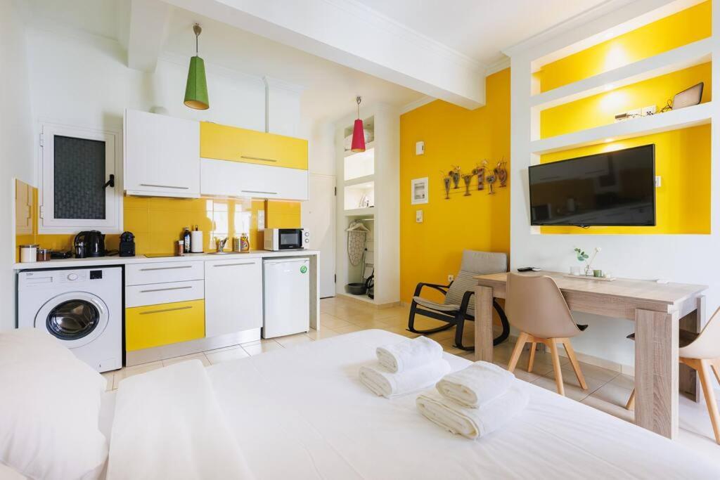 Relaxing Studio In Athens City Center Luaran gambar