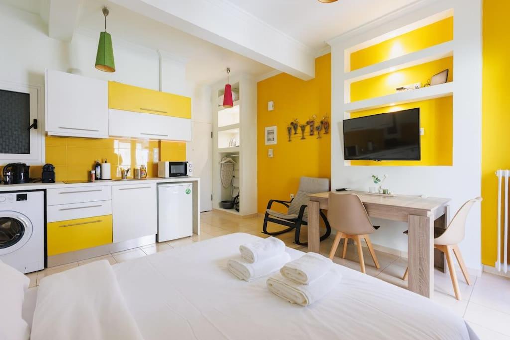 Relaxing Studio In Athens City Center Luaran gambar