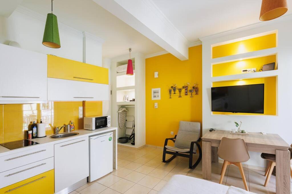 Relaxing Studio In Athens City Center Luaran gambar