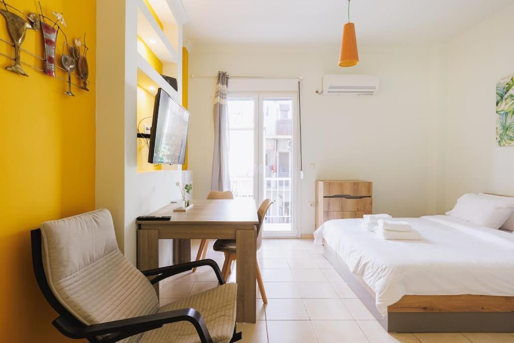Relaxing Studio In Athens City Center Luaran gambar