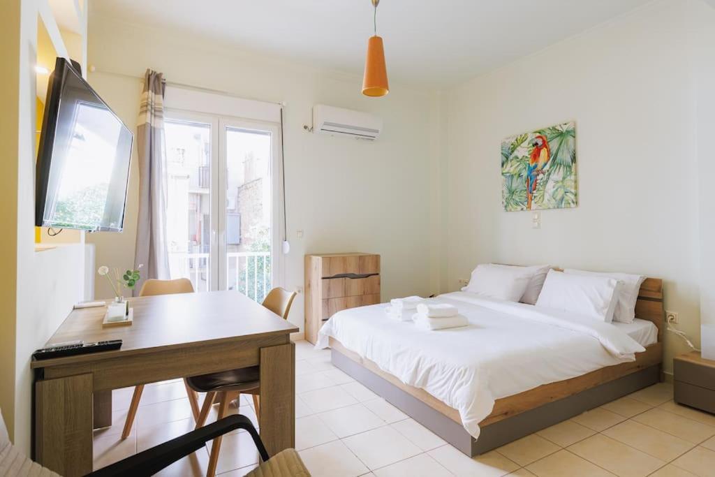 Relaxing Studio In Athens City Center Luaran gambar