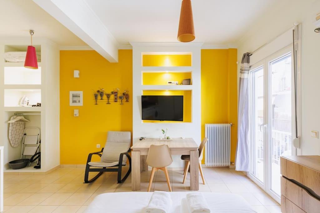 Relaxing Studio In Athens City Center Luaran gambar